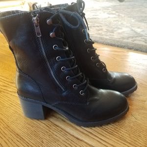 Sun and Stone combat boots